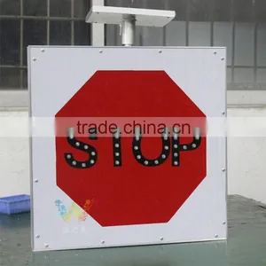 Wholesale Price no U Turning Solar Powered International Traffic Sign thumbnail-4