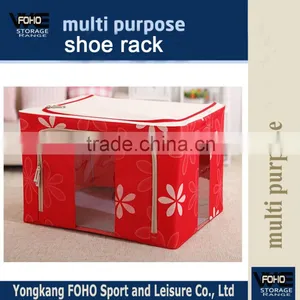 FH-CL0022 Simple Fabric and Iron Tube Storage Box for Cloth thumbnail-1