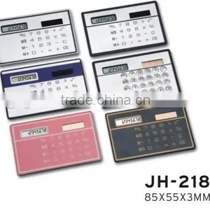Credit Card Size Cheap Gift 8 Digit Calculator thumbnail-1