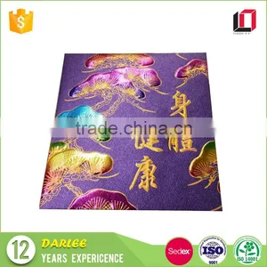 China Supplier Special Texture Paper Chinese New Year Red Packet Printing for Singapore Market thumbnail-1
