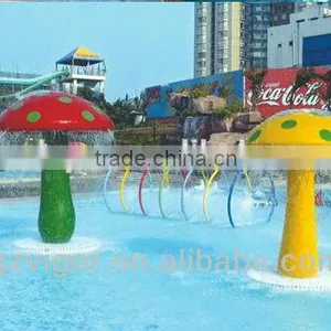 With Different Sizes Fiberglass Water Park Mushroom for Swimming Pool thumbnail-2