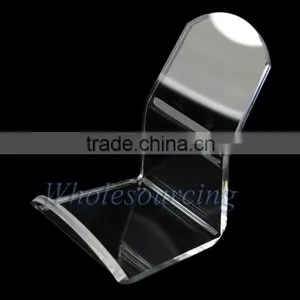 Custom Clear Tabletop Acrylic Display With Brochure/Leaflet/Poster Pocket Holder thumbnail-1