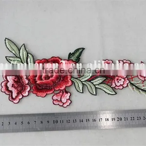 Pretty as Picture Rose Embroidery Printing Patch for Chinese Style Straight Skirt thumbnail-6