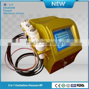 Hot Promotion 5 IN 1 Belly Fat Ultrasound Cavitation With Vacuum RF (Low Price) thumbnail-1