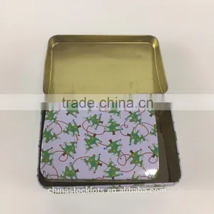 2017 Wholesale New Design Mini Tin Storage Box Metal 2pc Set thumbnail-6