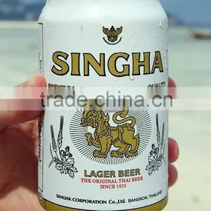 Singha Thai Lager Beer 330ml. thumbnail-1