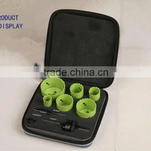 9 PC HSS Bi-metal Hole Saw Set thumbnail-1