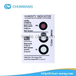 Humidity Indiacator Plugs-3 Dots Humidity Indicator Cards on Sell thumbnail-1