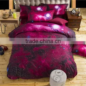 3d Galaxy Bedding Sets Twin/Queen Size Universe Outer Space Themed Bedspread 2pcs/3pcs/4pcs Bed Linen Bed Sheets Duvet Cover Set thumbnail-6