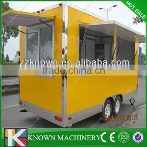 Inner Size Can be Customized Fast Food Van for Sale,mobile Food Vending Van for Sale thumbnail-1