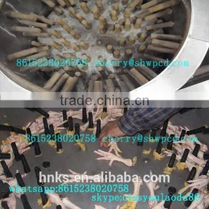 Manufacturing Prices 300kg Output Chicken Feet Peeling Machine Poultry Feather Plucking Machine thumbnail-3
