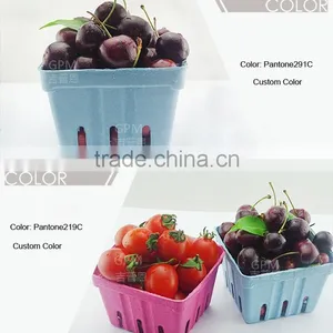 Good Quality Environmental Protection Paper Pulp Berry Basket thumbnail-2