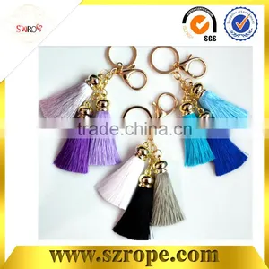 Good Quality Promotional Tassel Keychain thumbnail-1