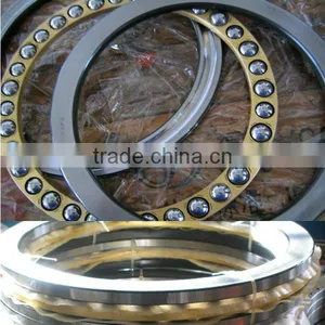 Hot Sale Bearing Single Row Axial Load Open Thrust Ball Bearings 52210 thumbnail-1