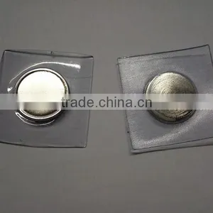 D19x1.58mm Single Pole Magnet With PVC for Quilted Wallets thumbnail-1