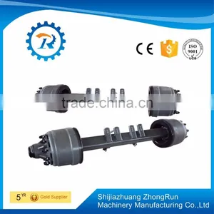 China Top Sale Self Steering Low Loader Axles thumbnail-1