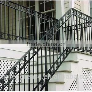 Security Security Handrail With Wrought Iron and Steel Material Design thumbnail-3