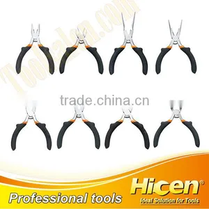 Bi-Color Dipped Handle Mini Combination Pliers With Raised Shoulder thumbnail-1