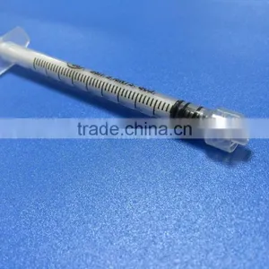1ml Medical Disposable Syringe Luer Slip Luer Lock thumbnail-1