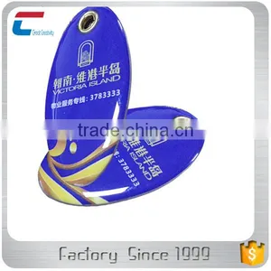 MIFARE Classic 1k Waterproof Epoxy Mini Small Key Fob Card With Metal Side thumbnail-6