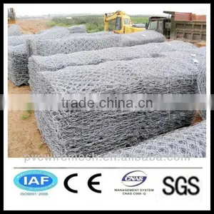 China Wholesale CE&ISO Certificated Woven Stone Gabion Baskets(pro Manufacturer) thumbnail-1