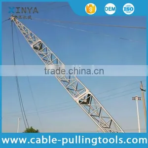 Aluminum Alloy Inside Suspension Lattice Gin Pole Apply to Assemble and Erect the Tower and Pole thumbnail-1