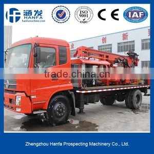 for Water Well Drilling, Truck Mounted HFT350A Water Well Drilling Machine thumbnail-1