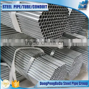 Q195 1/2'' Round Galvanized Steel Conduit Pipe thumbnail-1