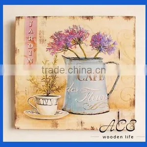 Personalized Wooden Painting UV Printing on Wood Wooden Poster Card for Home Decoration Wooden Digital Printing Coaster thumbnail-1