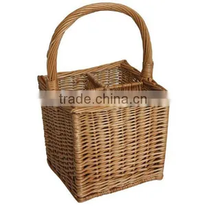 Eco-friendly Suitable Wicker Basket With Handle thumbnail-1