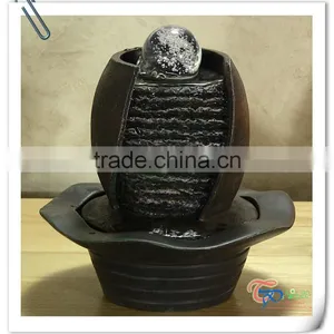 Mini Indoor Rotating Ball Water Fountain thumbnail-1