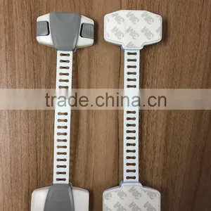 Adjustable Multi-purpose Baby Safety Lock 3M Adhensive Latch Furniture Lock thumbnail-2