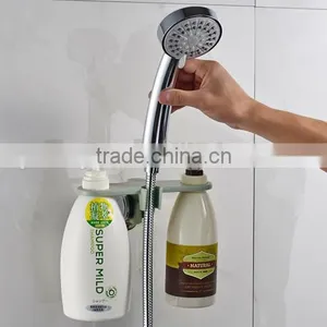 Wholesale Stock Small Order Bathroom Shower Body Wash Plastic Storage Rack thumbnail-4