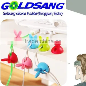 Hot Selling Rabbit Silicone Cable Holder thumbnail-3