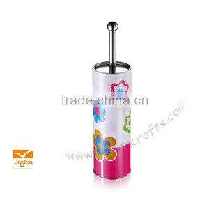 Unique Colored Metal Toilet Brush With Holder /painting Metal Toilet Brush thumbnail-2