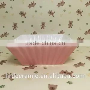 Stocked New Style Restaurant Square Ceramic Plates Dishes / Salad Bowl thumbnail-4