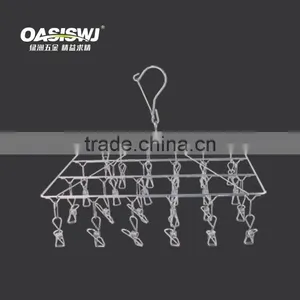 Metal Hanger,clothing Hanger---s/s--24clips thumbnail-1