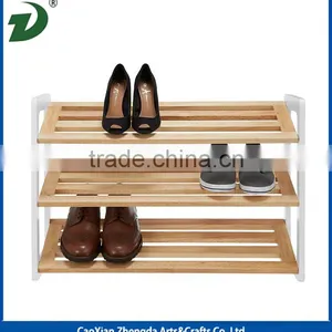 Folding Wooden Shoe Rack for Your Living Room thumbnail-1
