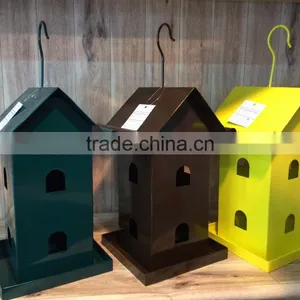 Outdoor Hanging Garden Gazebo Metal Wild Bird Feeder thumbnail-1