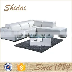 Cream Leather Recliner Sofa, Modern Recliner Sofa, French Recliner Sofa 968 thumbnail-1
