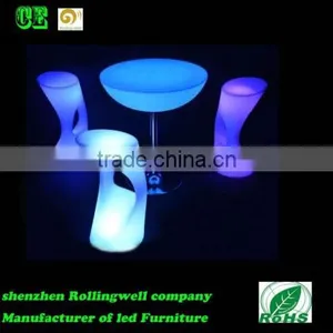 Classic LED Bar Stool Bar Furniture Fashion&color Changing Cocktail Stool for Event/party/cocktail thumbnail-2