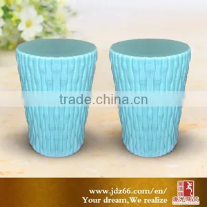 Decorative Waterproof Garden Supplies Blue Ceramic Stool thumbnail-1