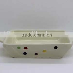 Mini Rectangle Bakeware With Dots for Kid thumbnail-1