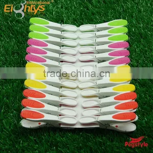 8.3cm TPR Plastic Clip Plastic Cloths Pin Laundry Pegs thumbnail-1