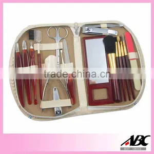 Popular 18pcs Manicure Pedicure Kit And Cosmetic Brush thumbnail-1