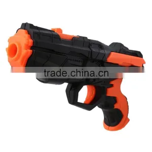 Dongguan Toys Soft Bullet Gun Pistol Plastic Cs Game Shooting Water Crystal Gun Toy Set(Orange) thumbnail-1