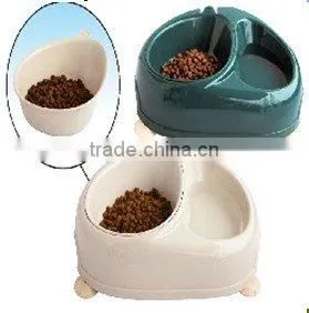 Pet Dog Bowl Food Water Dish Feeder thumbnail-1