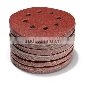 125MM Sander 40 60 80 100 120G Grit Sanding Sheets Sand Paper Discs thumbnail-2