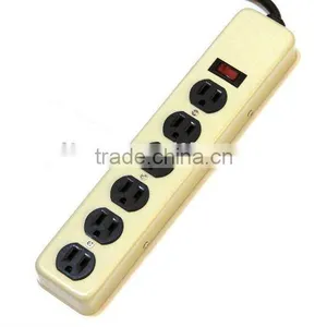 S20627 UL Listed 6 Outlet Metal Power Strip thumbnail-1