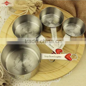 ZY-L1022 4pcs Stainless Steel Measuring Cup Set With Lovely Doggy Footprints Handle thumbnail-6